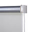 Pama Corded White Plain Thermal Thermo Roller blind (W)120cm (L)195cm