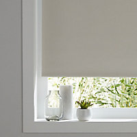 Pama Corded White Plain Thermal Thermo Roller blind (W)180cm (L)195cm