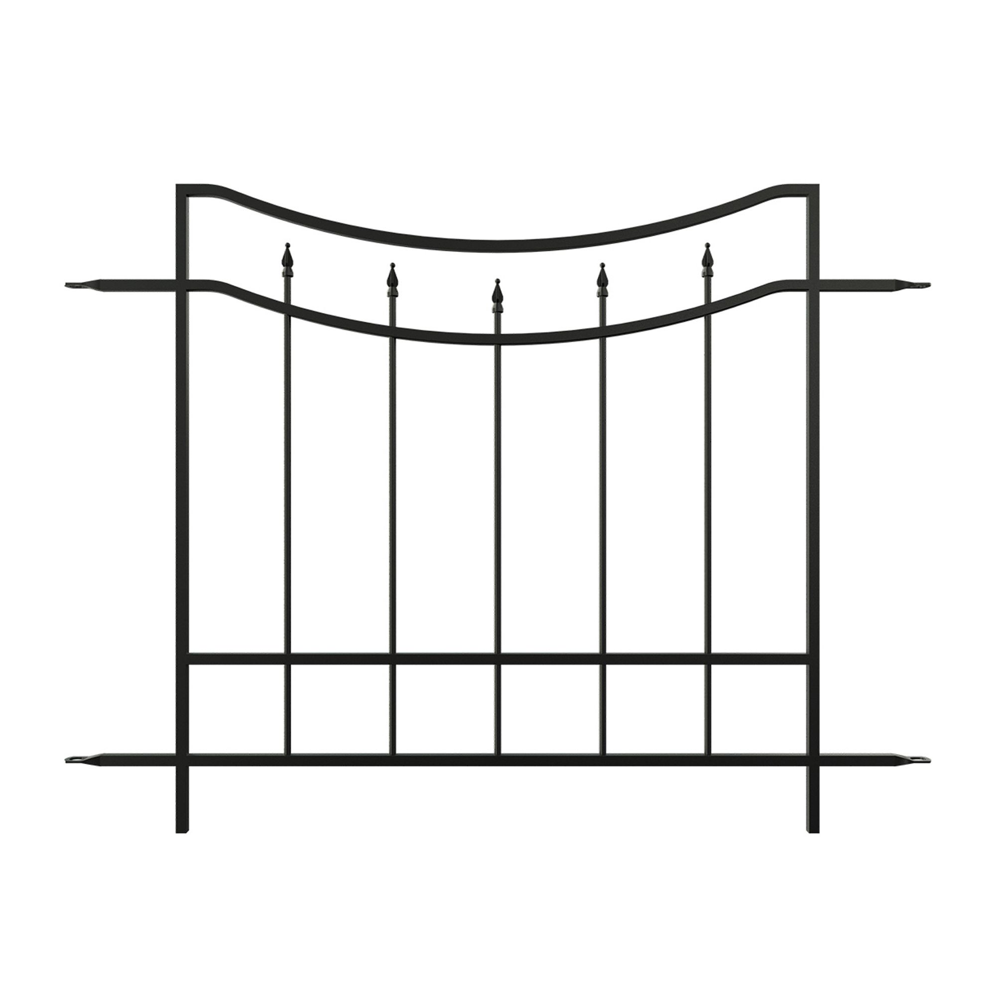 Panacea Curved Traditional Railings L 1 22m H 0 91m T mm Tradepoint