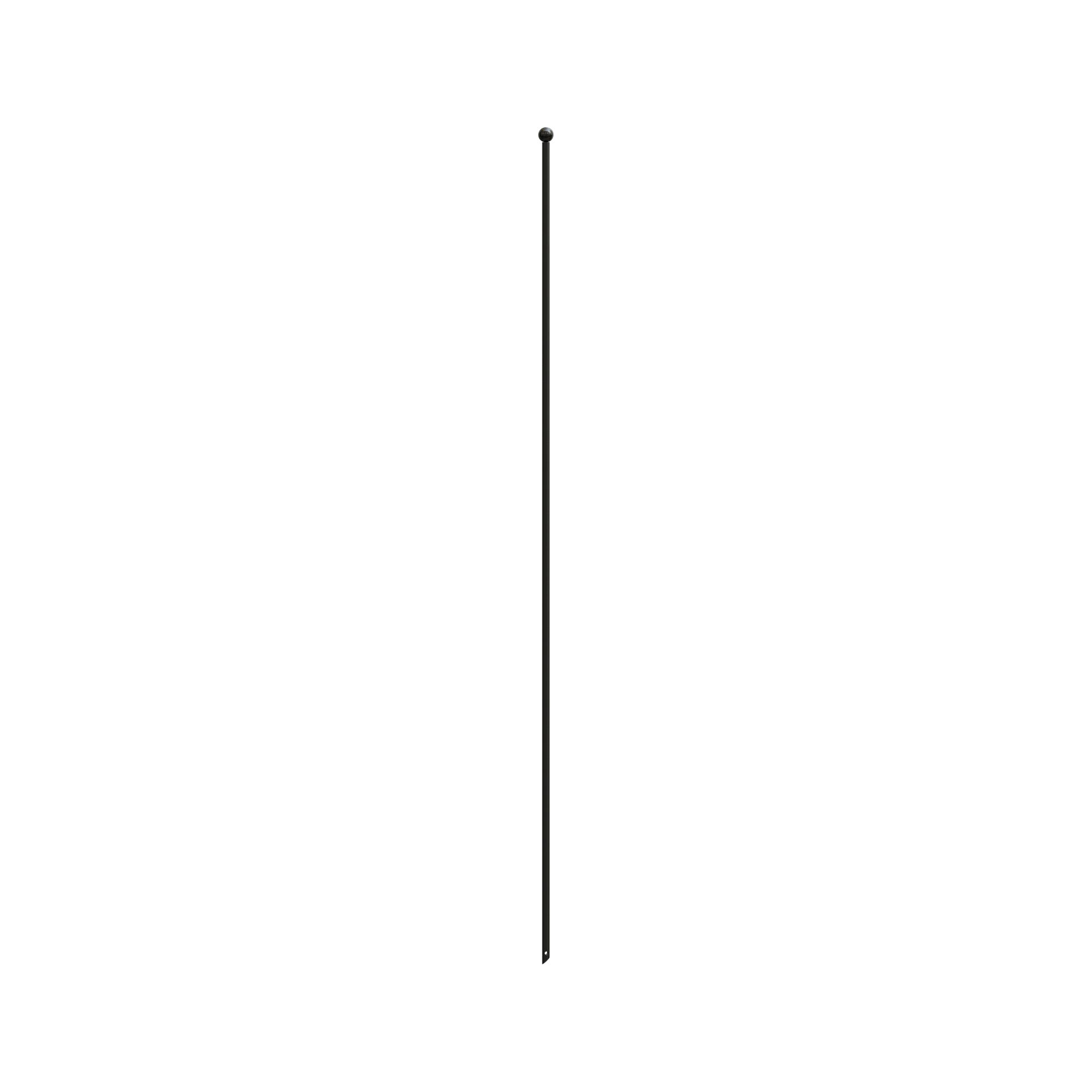 Panacea Multi-Purpose Grid Fence Black Metal Fence post (H)1.06m