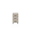 Pandora Textured Elm effect 3 Drawer Chest of drawers (H)710mm (W)400mm (D)420mm