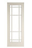 Patterned White Internal Door, (H)1981mm (W)686mm (T)35mm