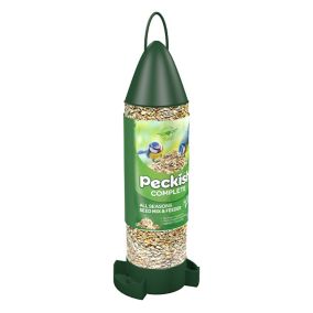 Peckish Complete Plastic Seed mix & feeder 0.4L
