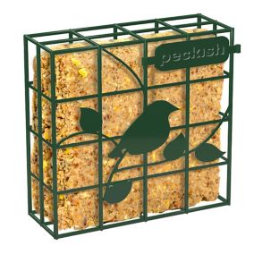 Peckish Suet Green Bird feeder