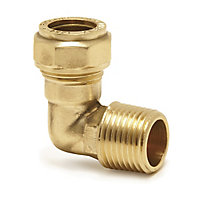 Pegler Compression male Tapered Pipe elbow 28mm