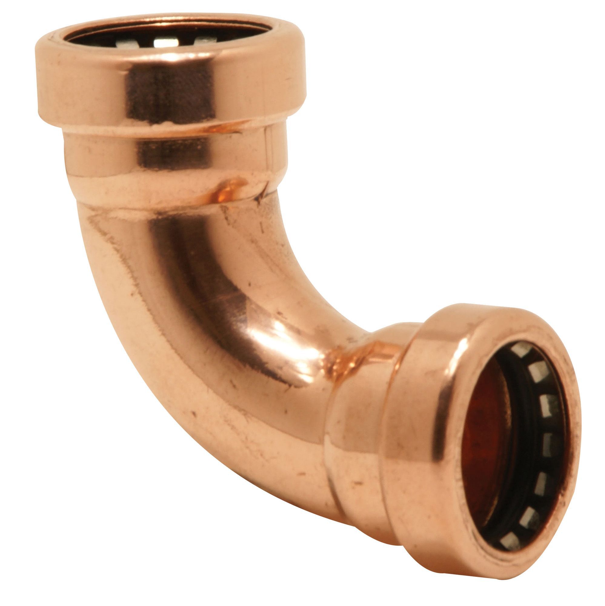 Pegler Yorkshire Tectite Push-fit 90° Pipe elbow (Dia)15mm 15mm