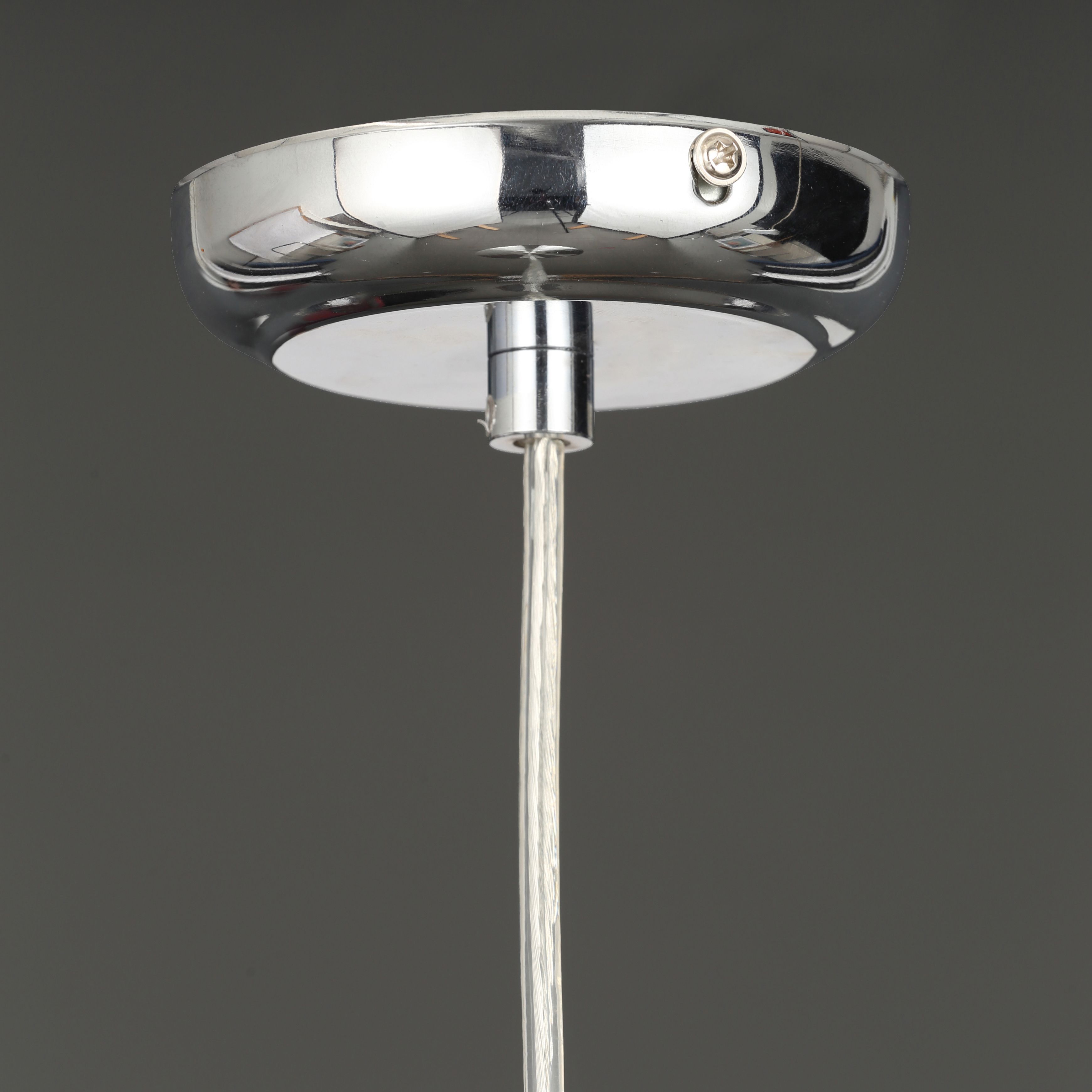 Penny Pendant Antique brass effect Ceiling light