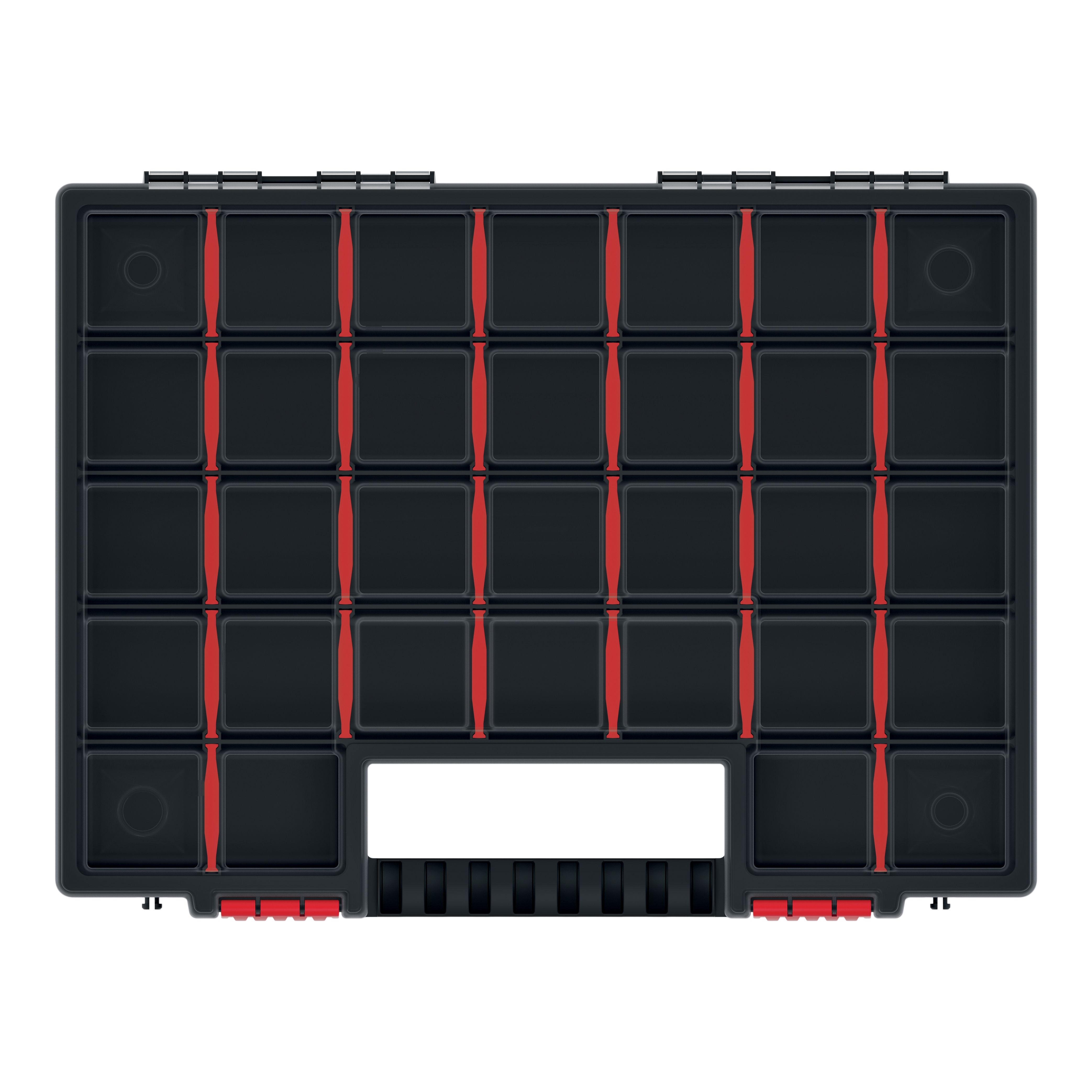 Performance Power Black Compartment organiser case with 30 compartments
