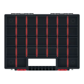 Performance Power Black Organiser with 30 compartment
