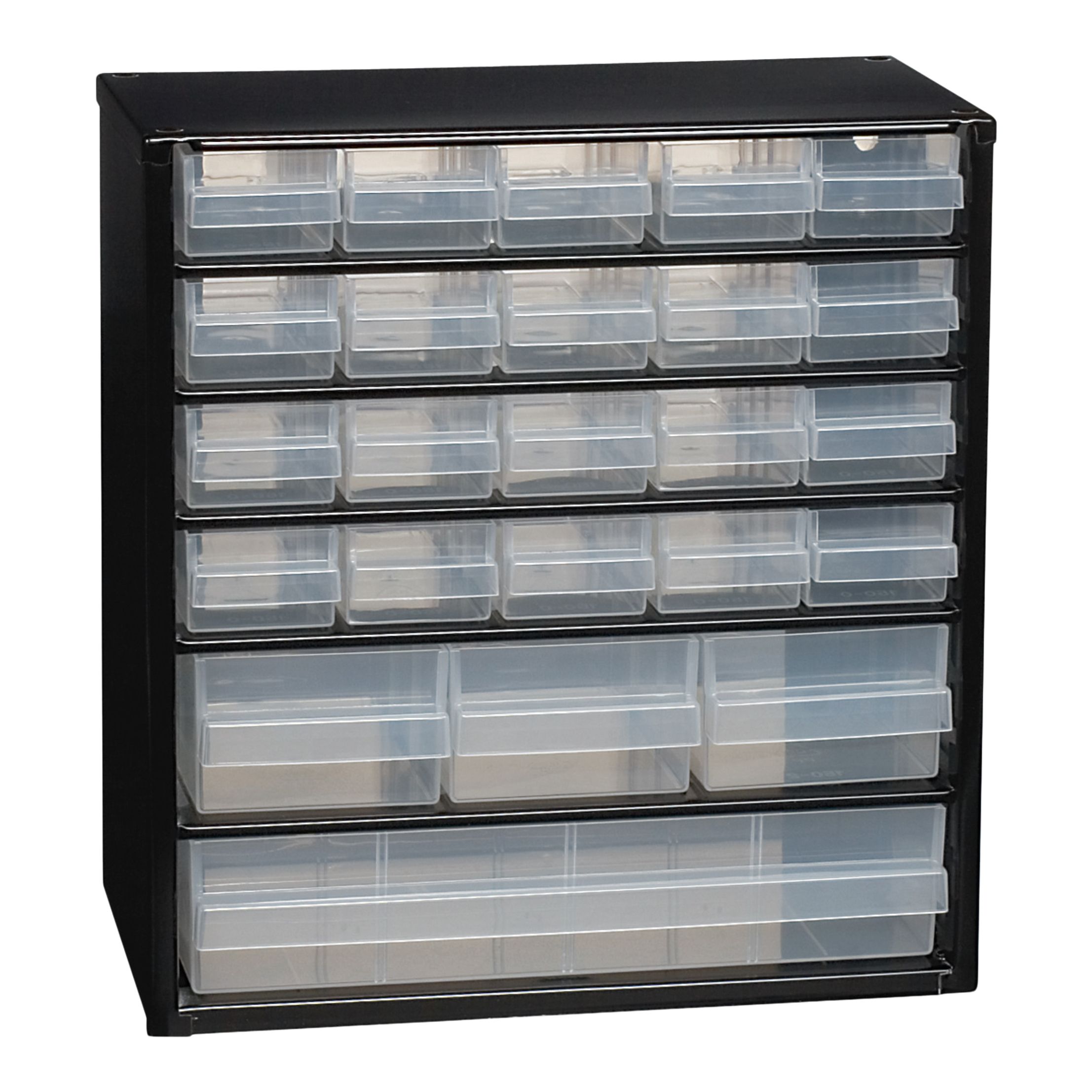 Performance Power Organiser Cabinet Black Organiser with 24 compartment ...