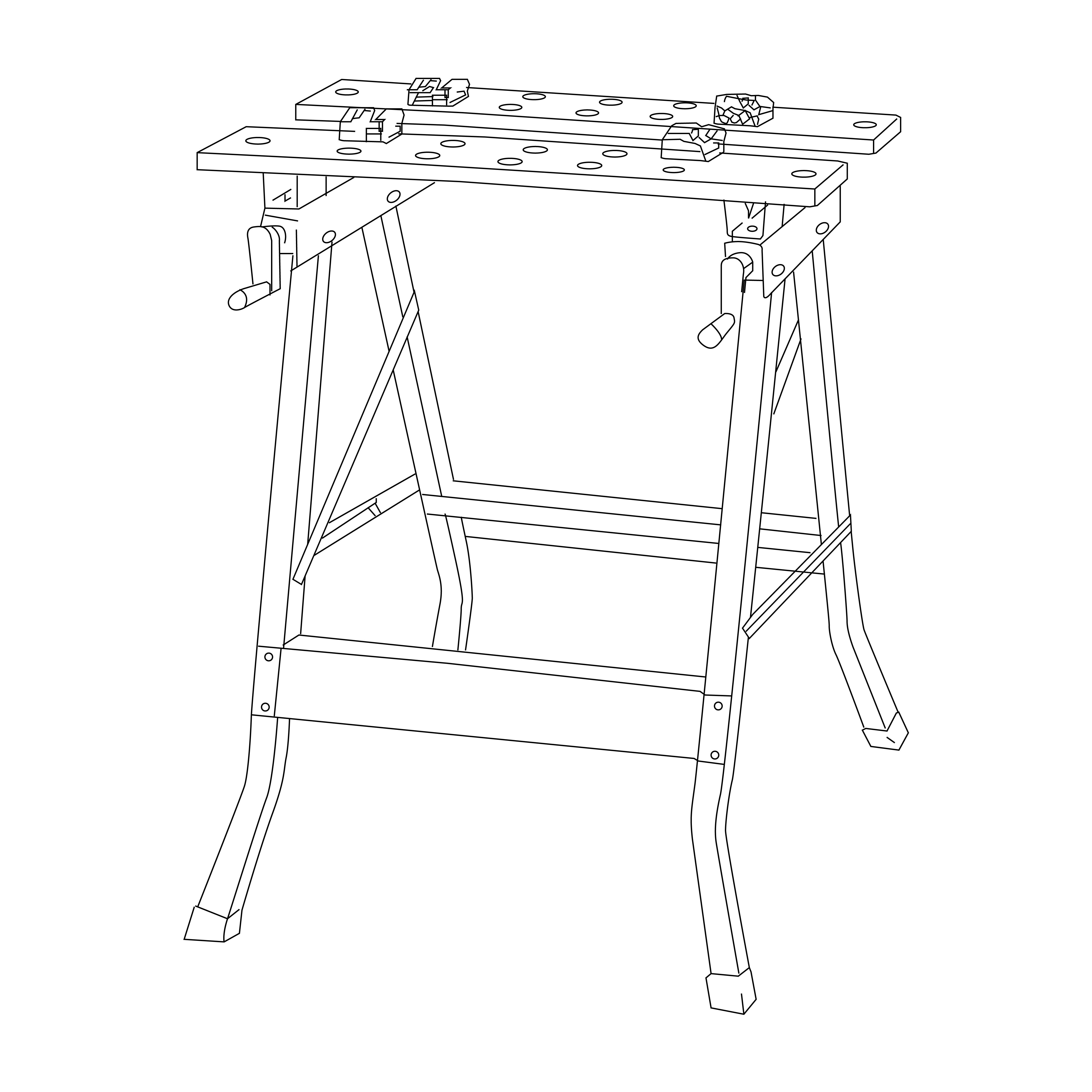 Performance Power Portable Workbench, 4.9kg