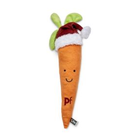 Petface Christmas Carrot Dog Toy