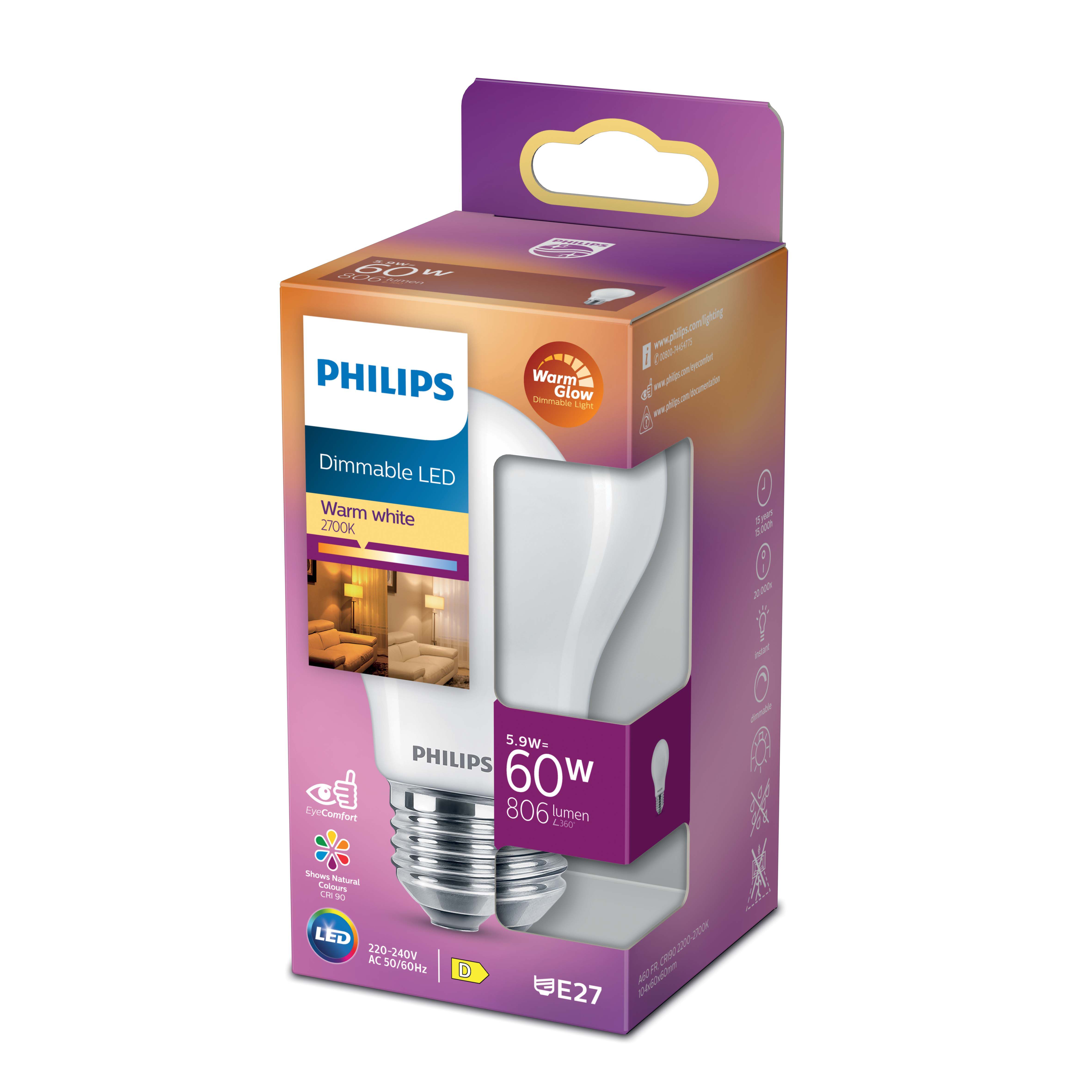 Philips 0 watt on sale led bulb