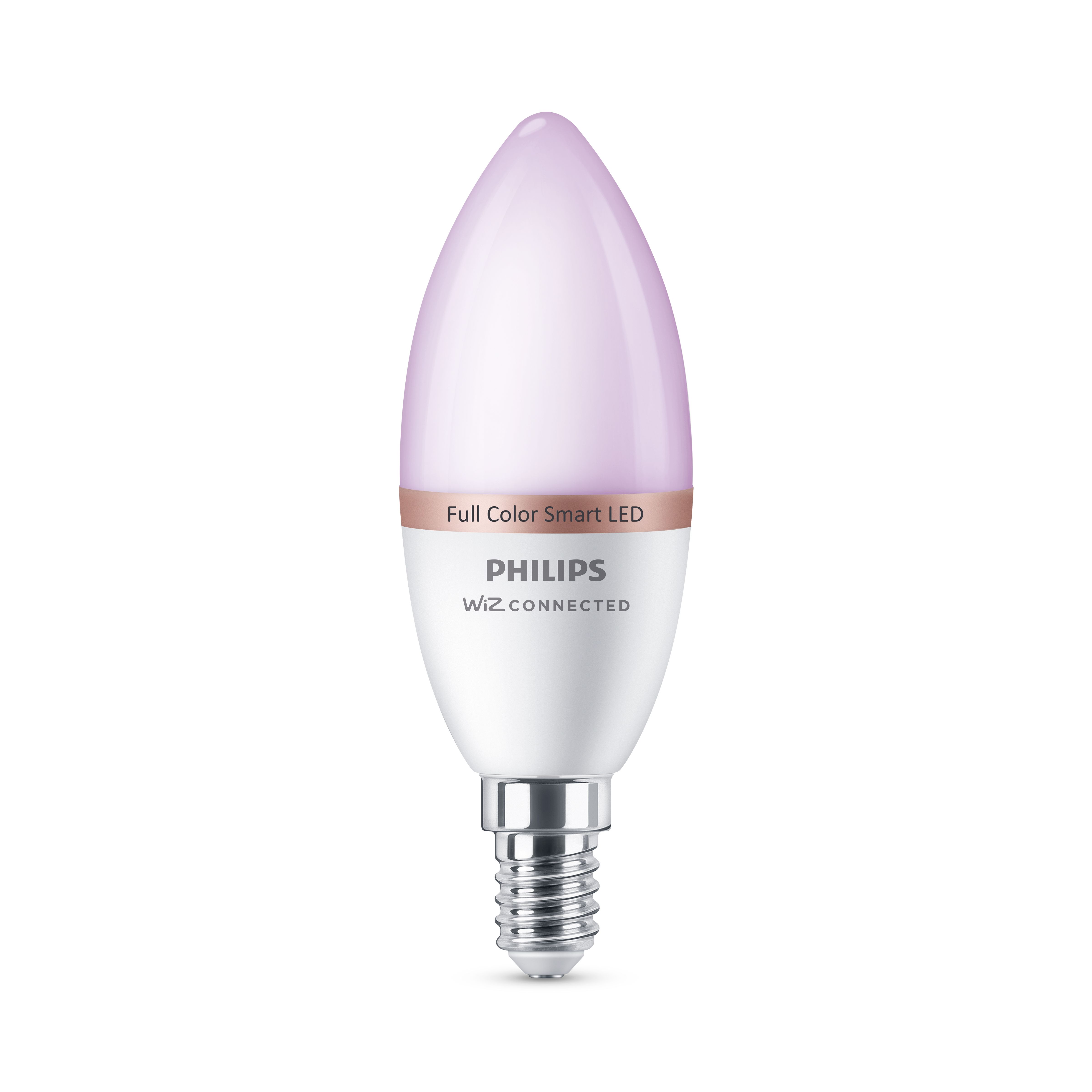 Philips PhilipsSmart SES 40W LED Cool white, RGB & warm white Candle Dimmable Smart Light bulb