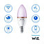 Philips PhilipsSmart SES 40W LED Cool white, RGB & warm white Candle Dimmable Smart Light bulb