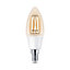 Philips PhilipsSmart SES 40W LED Cool white & warm white C35 Dimmable Filament Smart Light bulb