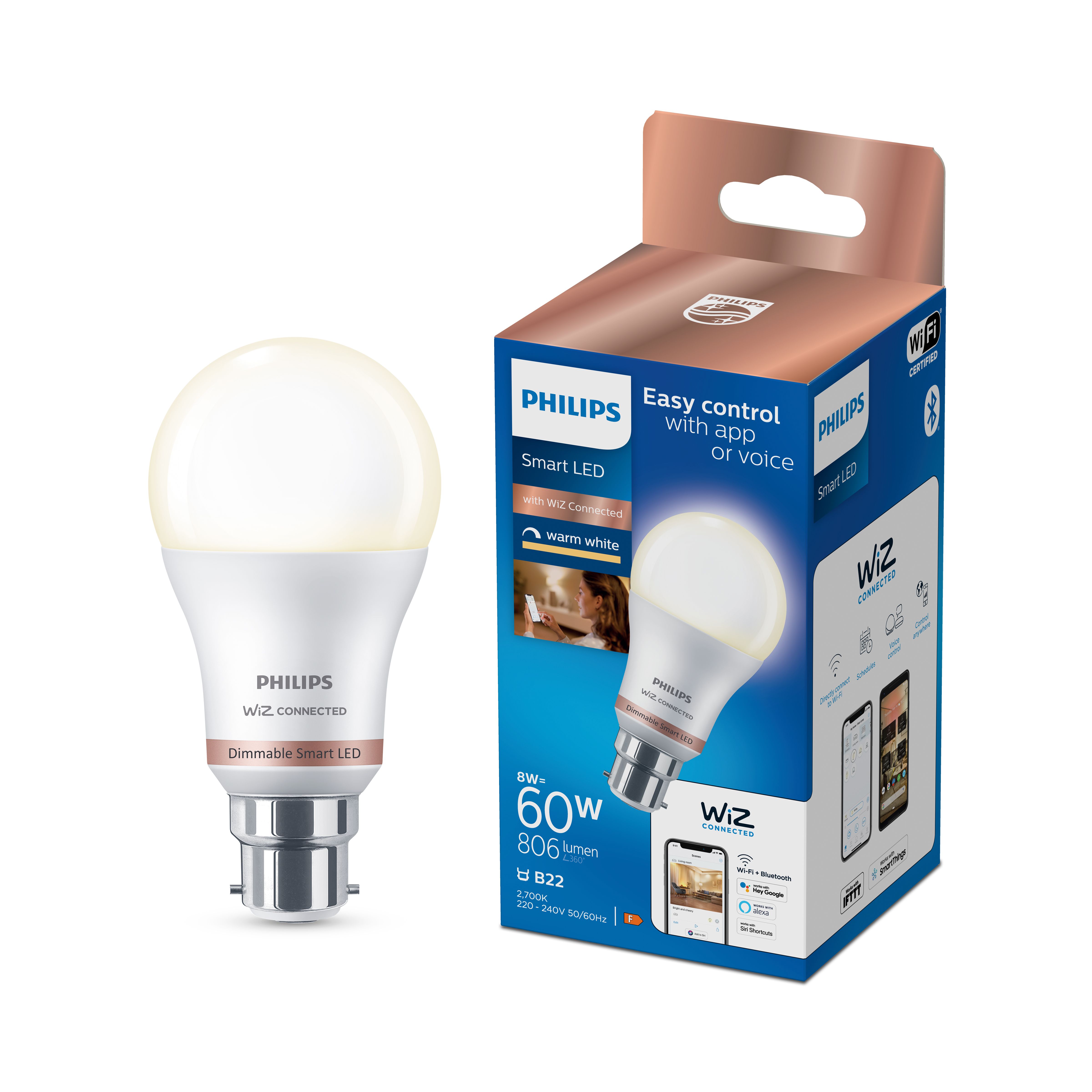 Philips led on sale blue light