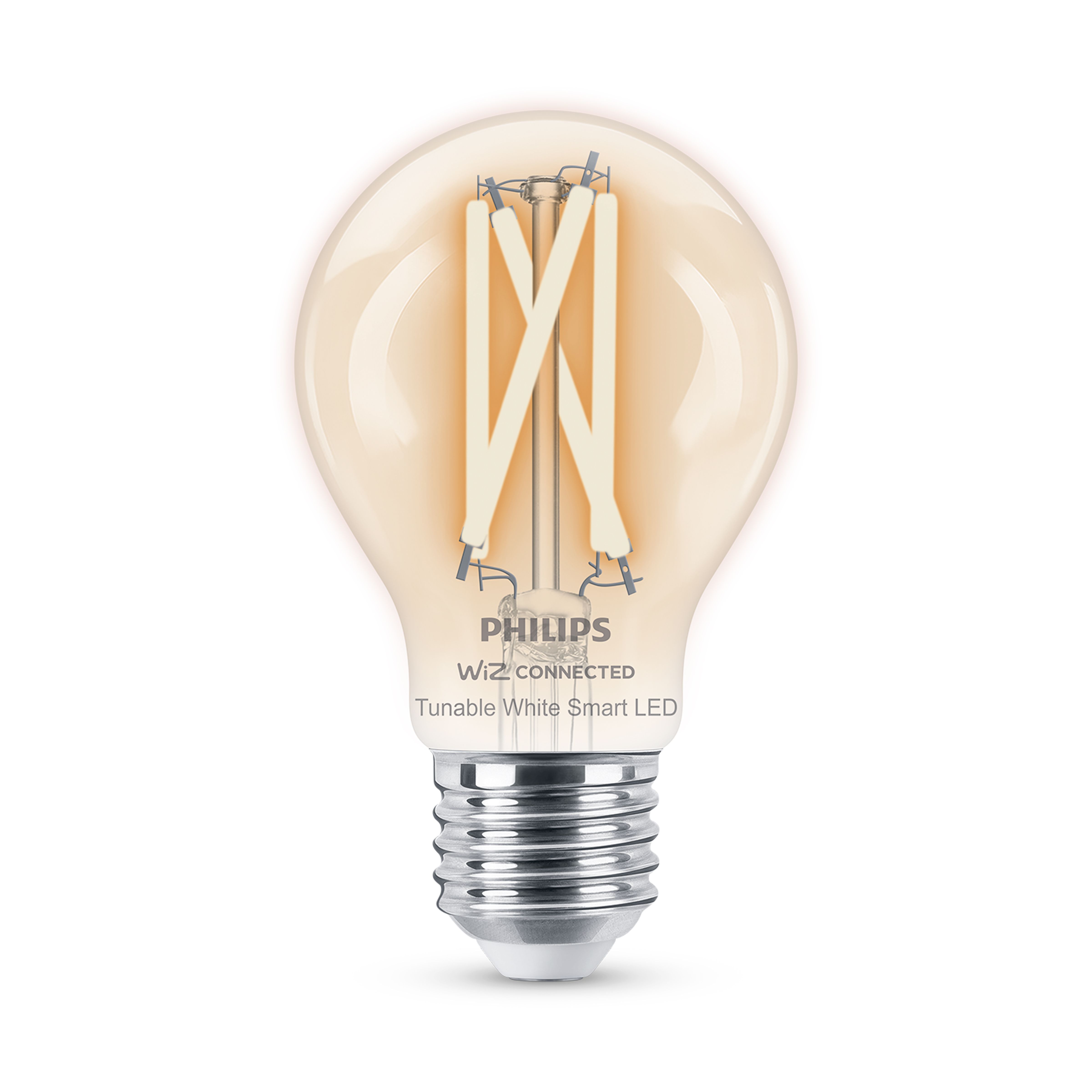 Philips WiZ E27 60W LED Cool white & warm white A60 Dimmable Filament Smart Light bulb
