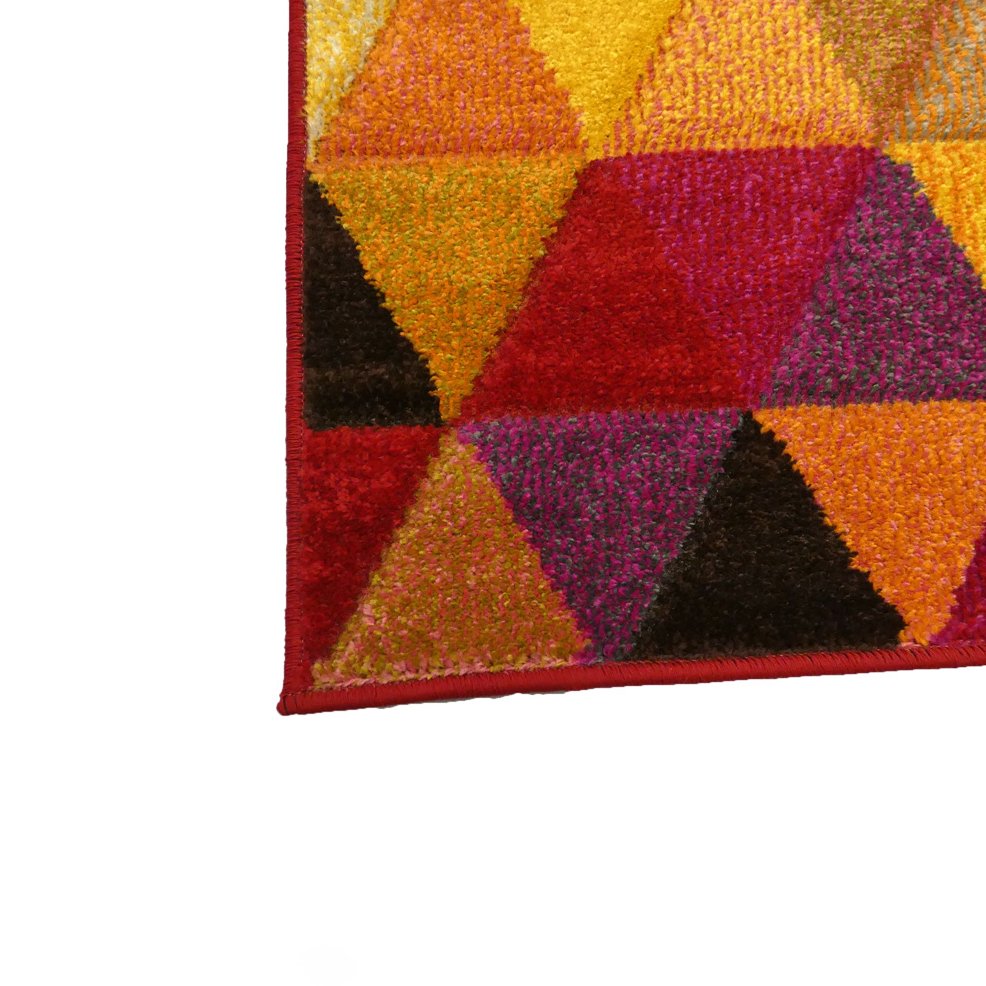 Piccadilly Multicolour Geometric Rug 230cmx160cm