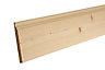 Pine Ogee Skirting board (L)2.4m (W)169mm (T)15mm, Pack of 4