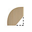 Pine Quadrant Moulding (L)0.9m (W)18mm (T)18mm