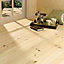 Pine Tongue & groove Floorboard (L)2m (W)144mm (T)21mm, Pack of 4
