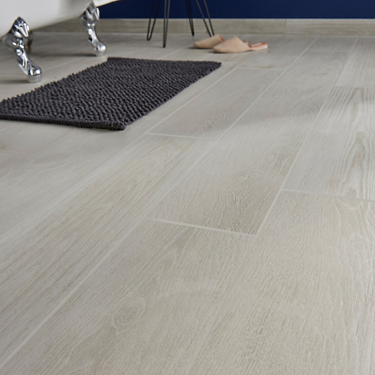 Pine Wood White Matt Effect, How To Lay Porcelain Floor Tiles Uk