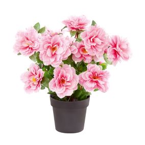 Pink Begonia Artificial plant