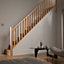 Plain Hemlock Square Staircase spindle (H)900mm (W)41mm
