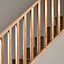 Plain Hemlock Square Staircase spindle (H)900mm (W)41mm