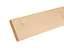 Planed Spruce Tongue & groove Floorboard (L)2.1m (W)119mm (T)18mm0