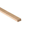Planed square edge Spruce Stick timber (L)2.1m (W)32mm (T)12mm 253253, Pack of 30