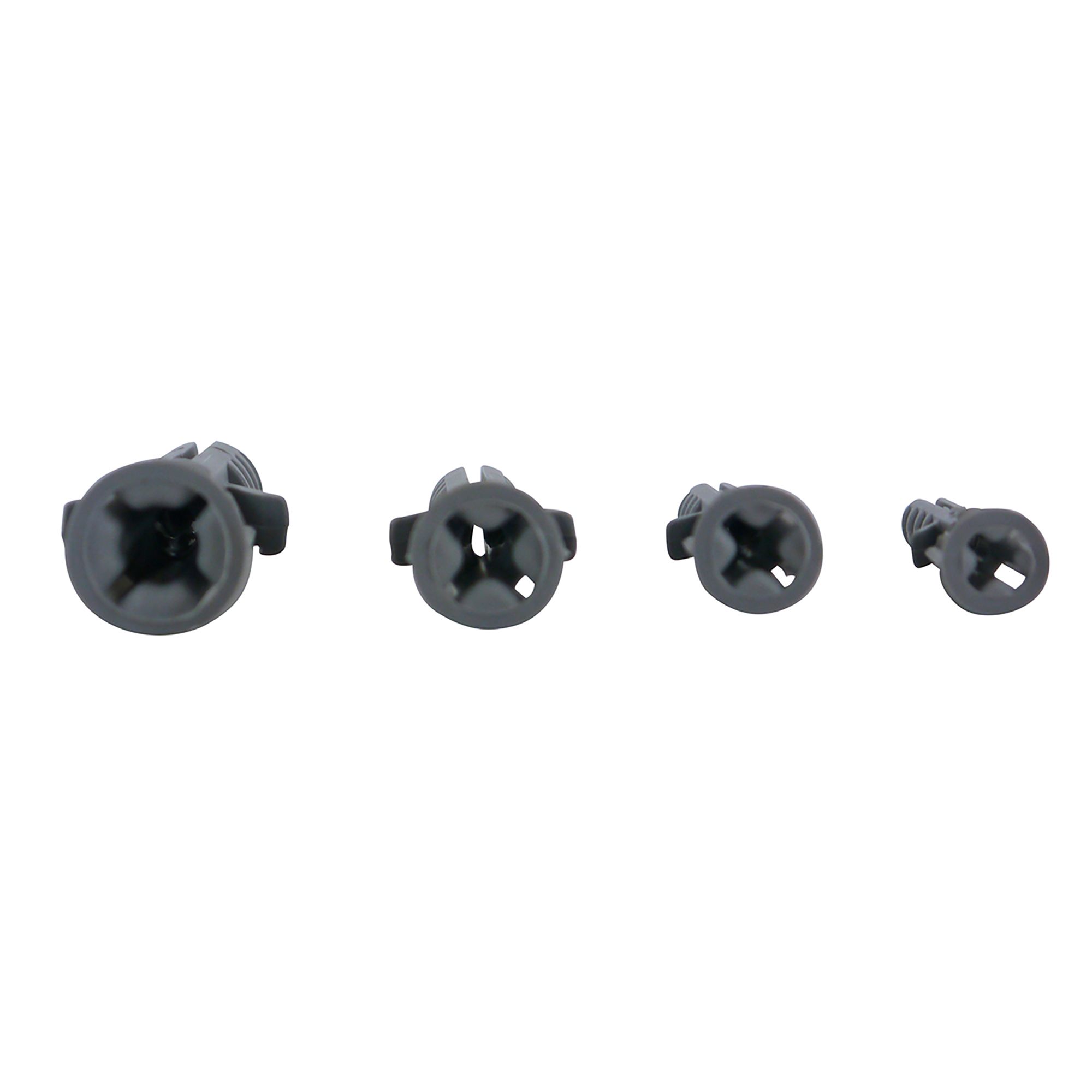 Plasplugs All-in-One Plastic Wall plug, 52 pieces