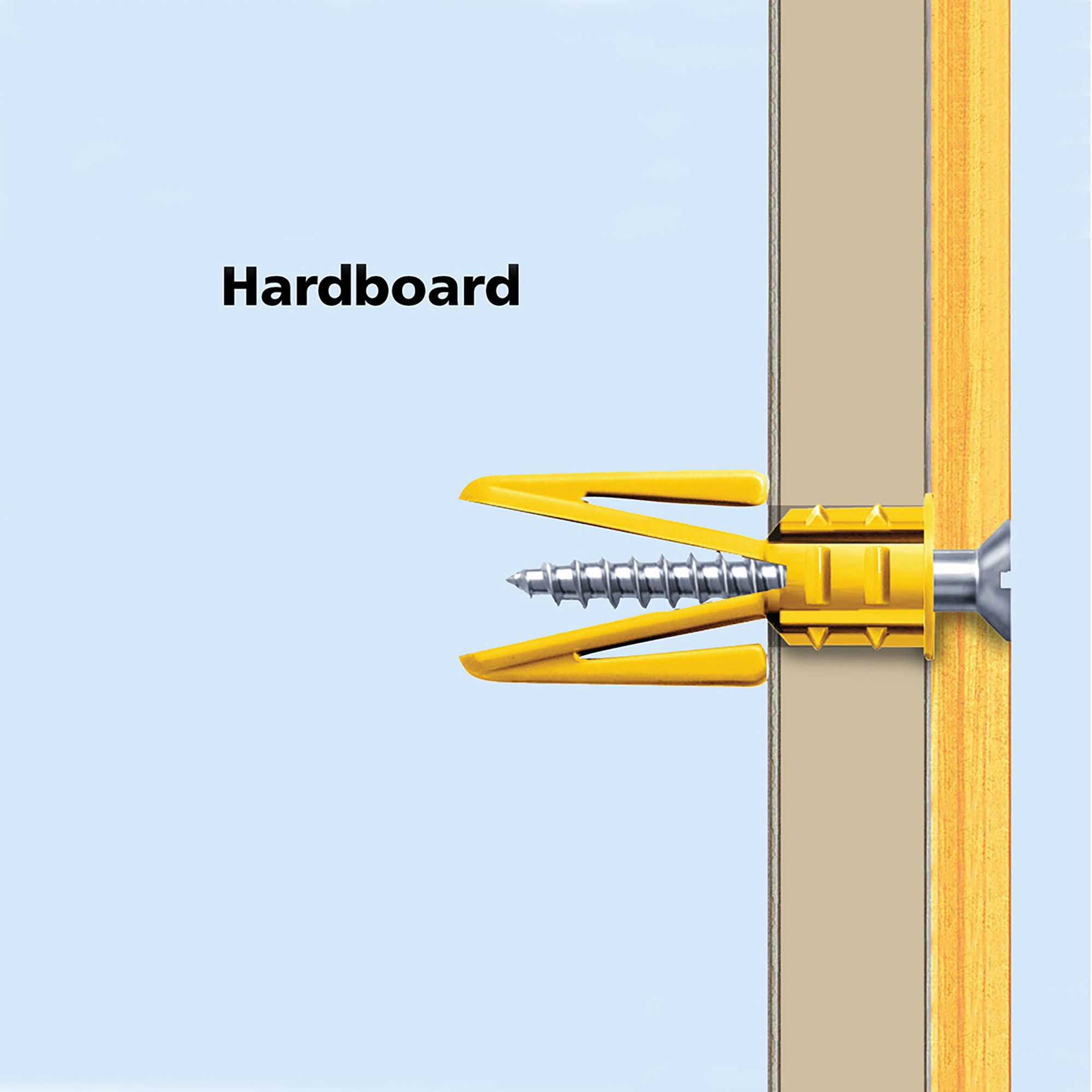 Plasplugs Multi-Size Plasterboard fixing (Dia)7mm (L)44mm, Pack of 50