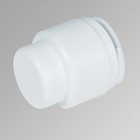 Plastic Push-fit Stop end, Pack of 5