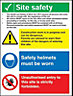 Plastic Safety sign, (H)400mm (W)300mm