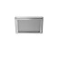Plaza Stainless steel effect Mains-powered LED Neutral white Under cabinet light IP20 (L)100mm (W)100mm, Pack of 3