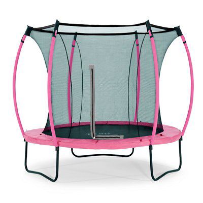 Plum pink outlet trampoline