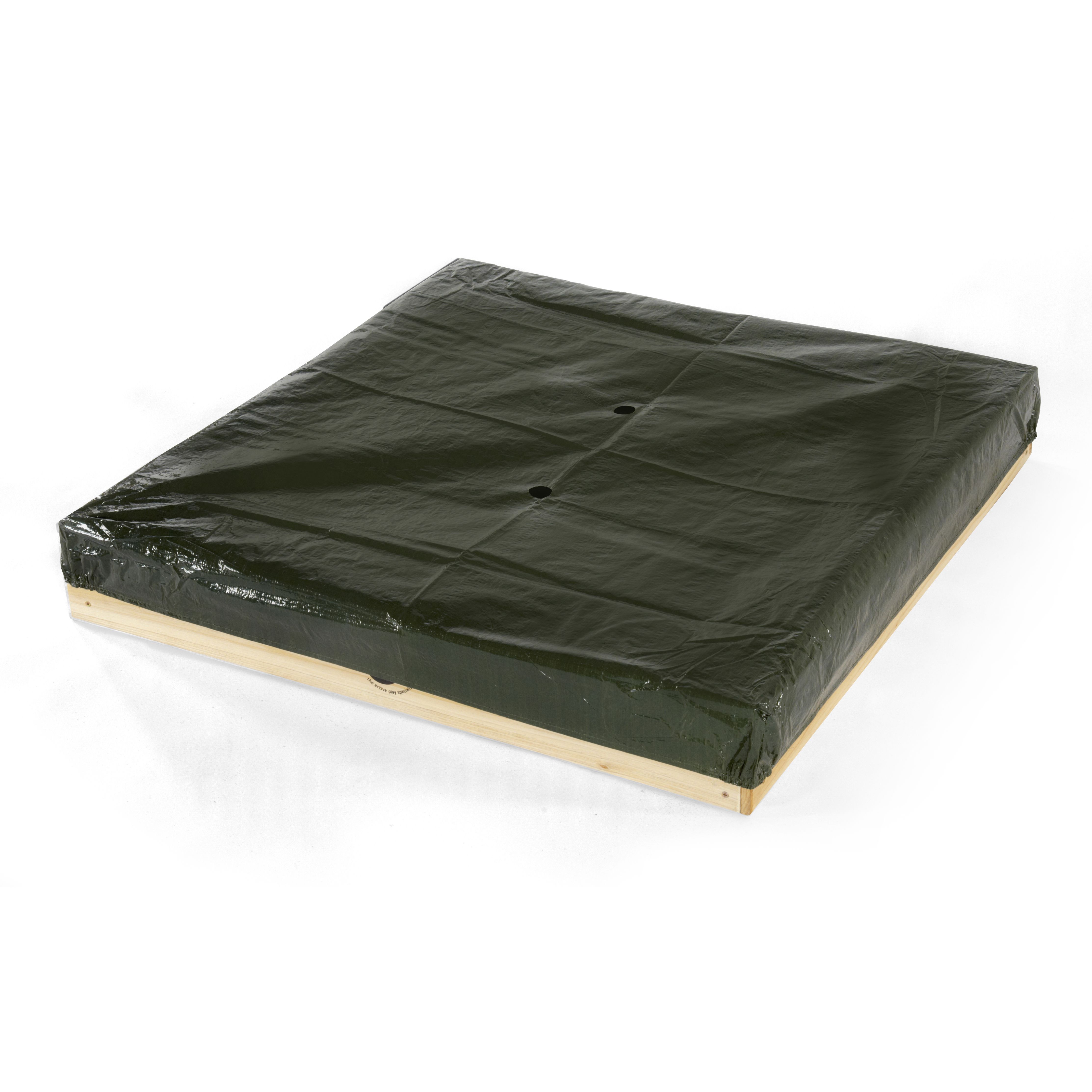 Plum Junior Natural Wooden Square Sand pit (H) 140mm x (W) 900mm, Pack of 1