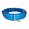 Plumbsure Blue Medium-density polyethylene (MDPE) Push-fit Pipe (L)25m (Dia)25mm