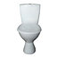 Plumbsure Bodmin Close-coupled Toilet with Standard close seat