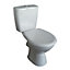 Plumbsure Bodmin Close-coupled Toilet with Standard close seat