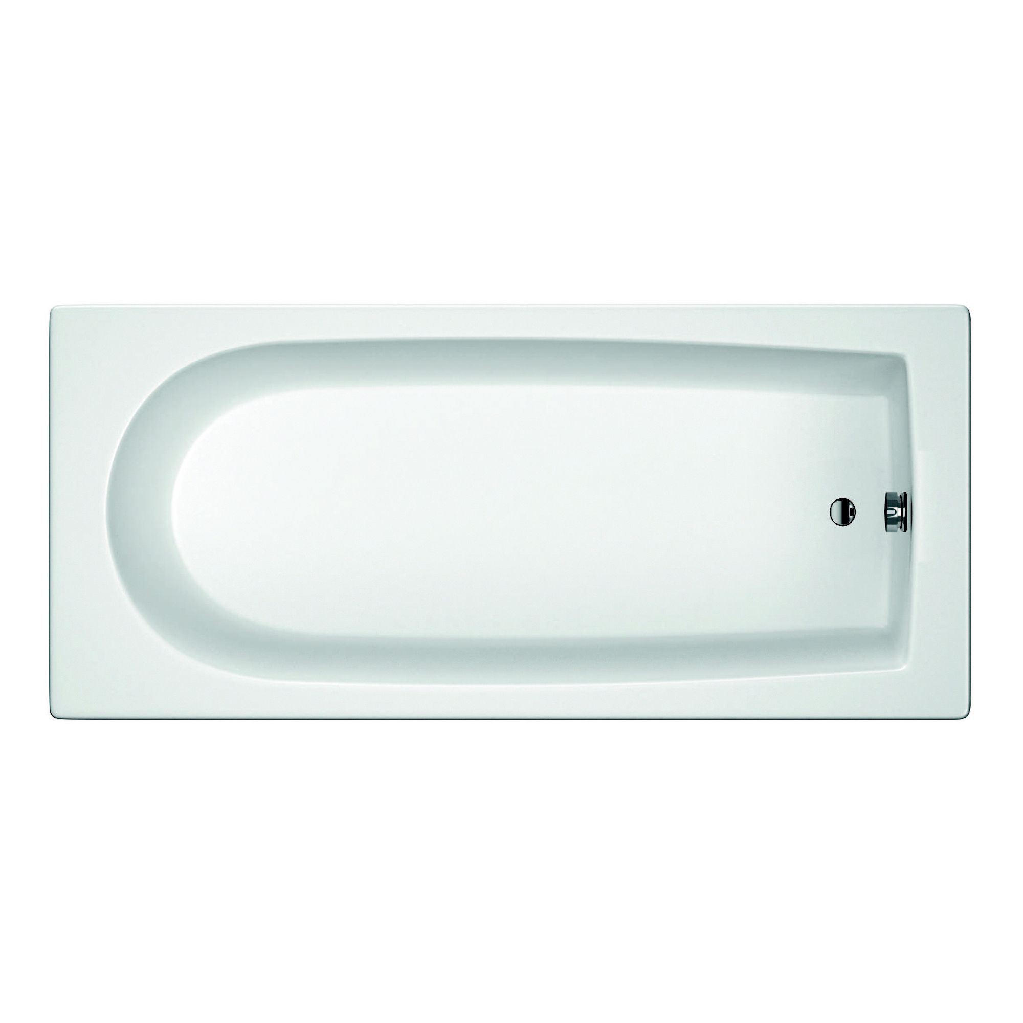 Plumbsure Bodmin White Open back close-coupled Toilet & full pedestal basin