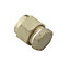 Plumbsure Brass Compression Stop end (Dia)8mm