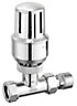 Plumbsure Chrome-plated Thermostatic Radiator valve