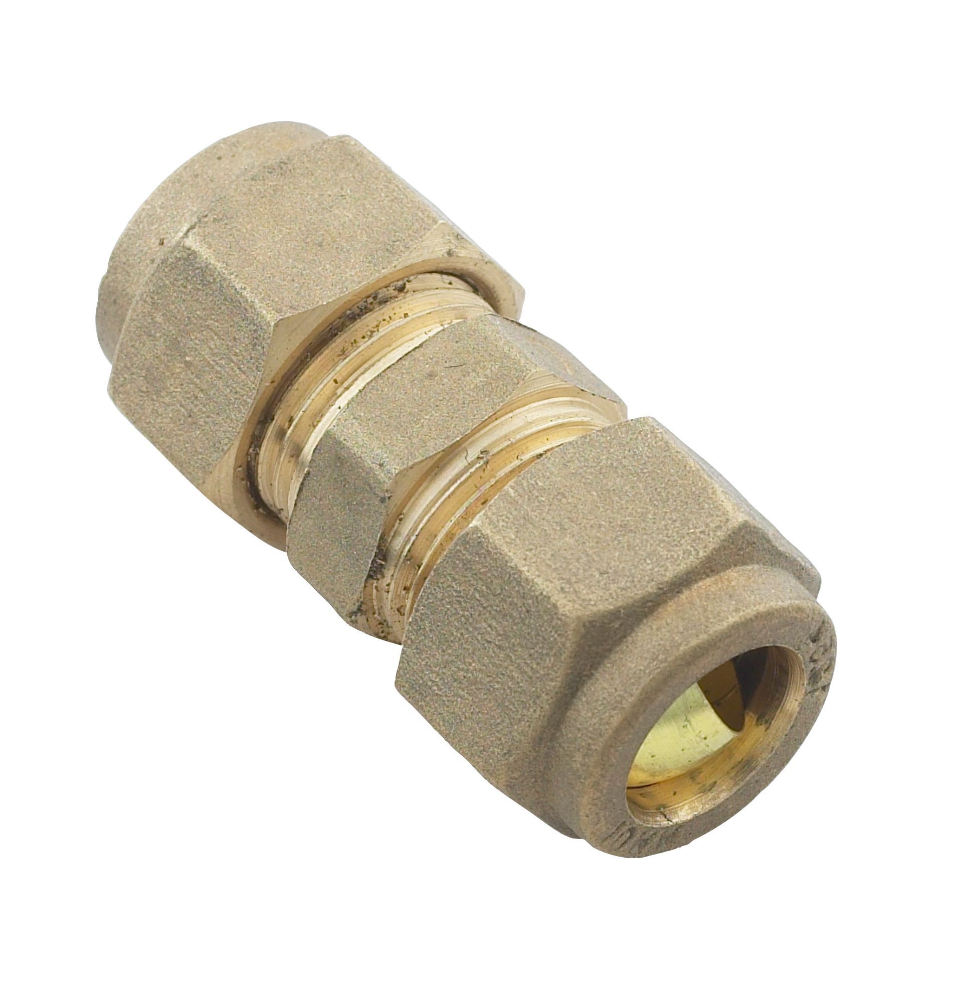 Plumbsure Compression Straight Coupler (Dia)10mm 10mm