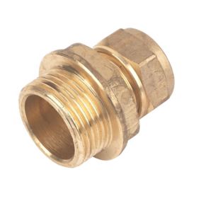 Plumbsure Compression Straight Coupler (Dia)15mm x 19.05mm