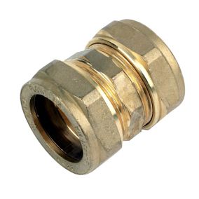 Plumbsure Compression Straight Coupler (Dia)28mm 28mm