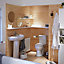 Plumbsure Falmouth White Close-coupled Toilet with Soft close seat
