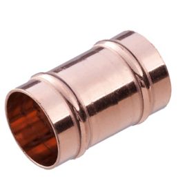 Plumbsure Solder ring Coupler (Dia)15mm 15mm